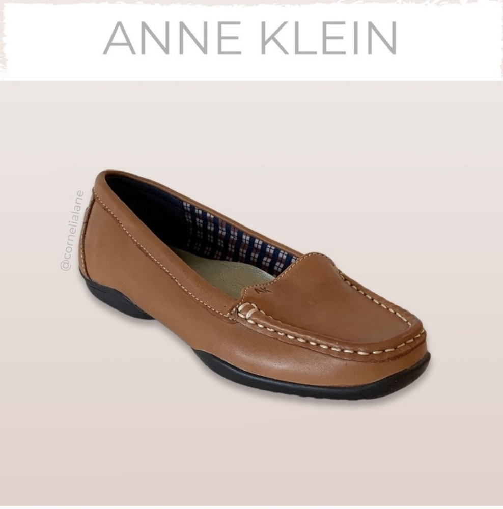 Anne Klein Tan Loafers for Women. Very Good Condition